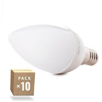Set di 10 Lampadine LED Candela E14 5W 410Lm 40.000H