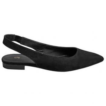 Velvet Glide Slingback Point Pumps – Standard Black