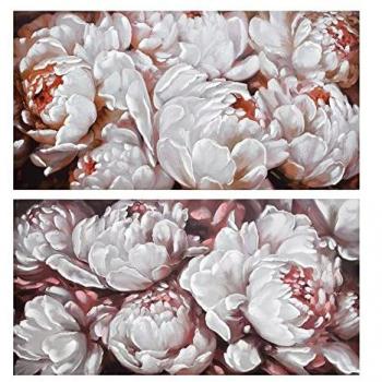 Tableau Fleurs Romantiques
