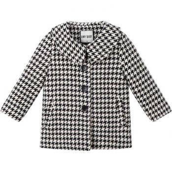 Kids Girls Outwear Long Jacket