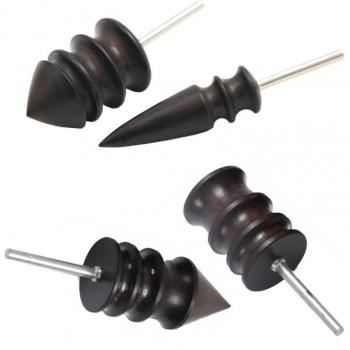 DIY Lederpflegegerät: Elektrisch, glatter lila Kopf, Sandelholz – 1 Stück