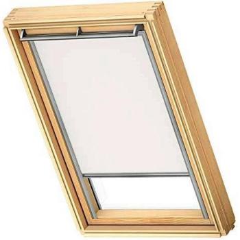 VELUX Pick & Click Verdunklungsrollo DKL 1025S – Weiß, ohne Bohrung