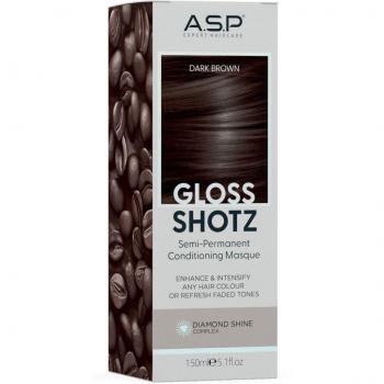 ASP ColorLuxe Semipermanent Hair Gloss Mask Dark Brown 150ml