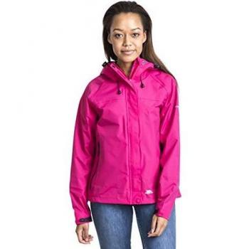 Trespass Damen Miyake Regenjacke, Rosa, Größe M