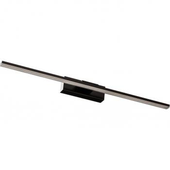 Apliqué de Pared Reflector LED 60 cm (Negro, 3000 K)