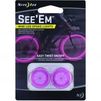 Spoke LED Mini Light (Pink)
