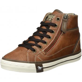 Mustang 5036-502-301, Sneaker a Collo Alto Unisex-Bambini, Marrone