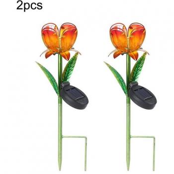 Blooming Solar LED Garden Lamps