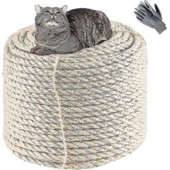 Corde de Grattage Sisal 8mm x 60m avec Protection