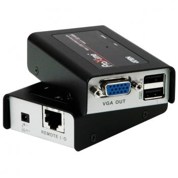 Estensore KVM mini USB VGA fino a 100m, CE100