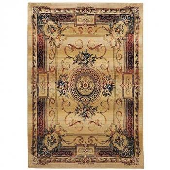 Tapis de Salon Beige – 68 x 135 cm – THEKO