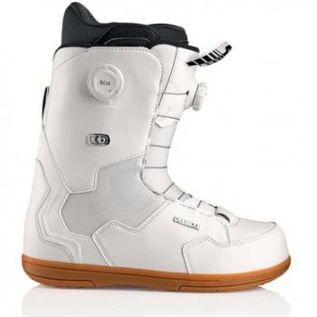 DEELUXE ID Dual BOA 2025 Bottes de Snowboard Blanches