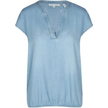 Tom Tailor Damen Jeansbluse Blau Größe 36