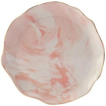Marble and Gold Jewelry Display Dish