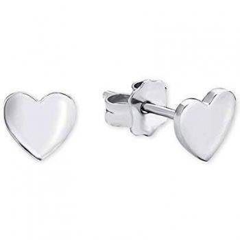 S.Oliver Ohrstecker Silber Weiss Damen