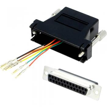 ENCITECH D-SUB zu RJ45 25polig auf 8p8c Adapter