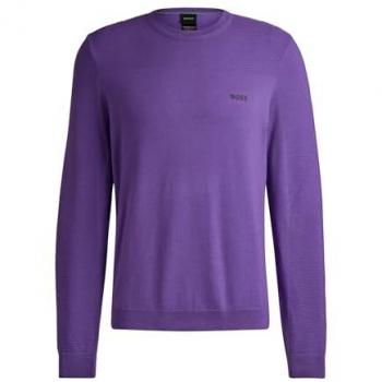 Jersey BOSS Momentum Lila XL – Casual Poliéster