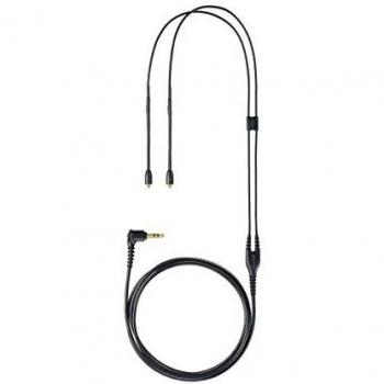 Shure Eac64Bk Câble 162 Cm pour Intra-Auriculaires, Noir