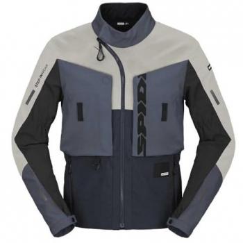 Giacca Spidi Frontier Thermorain Ice in blu e grigio 3XL