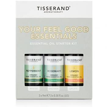 Tisserand Calmante: Menta, Romero y Limón en frasco de 9 ml