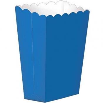 Amscan zwarte papieren popcornhouder (5 stuks)