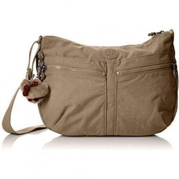 Kipling Izellah Borsa a tracolla Donna Marrone True Beige