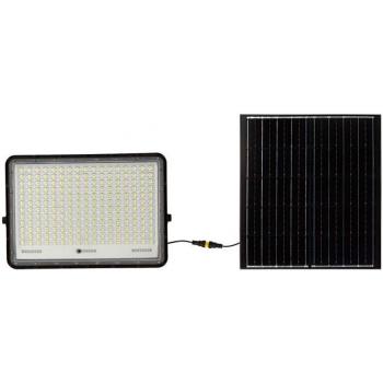 Faro LED 30W con Sensore Crepuscolare e Batteria Sostituibile