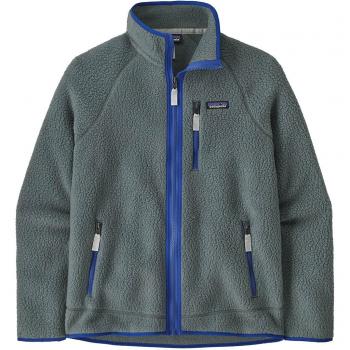 Patagonia Giacca Retro Pile Uomo Blu e Verde