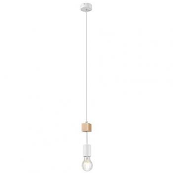 Netlighting Orazio Slim Pendant, White, Single E27