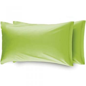 Federe per Camper e Roulotte Verde Acido con Patella in 100% Cotone