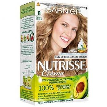 Garnier Tinte Permanente Nutrisse 8 Rubio Claro