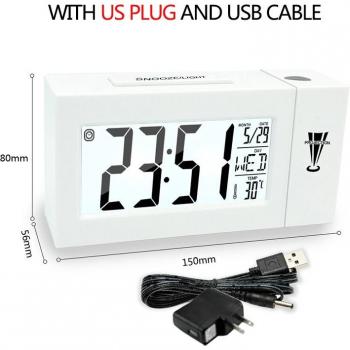 Horloge de Projection Multifonction