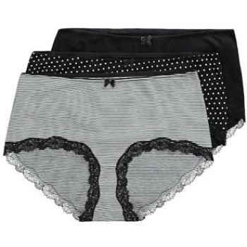 Schwarzer Hipster für Damen (größere Größen) – Ulla Popken 42/44 – Baumwolle & Elasthan