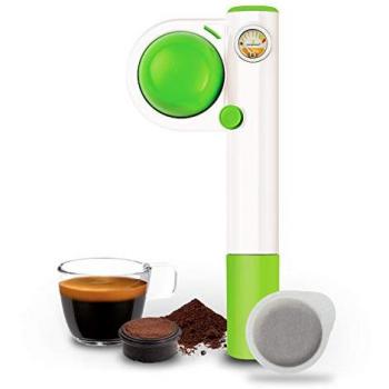 Handpresso Pump Pop Green Espresso Maker for ESE Pods
