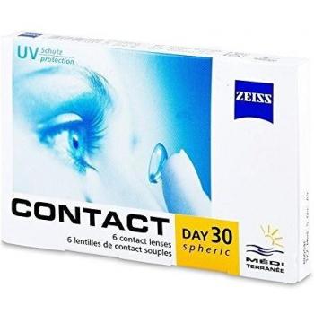 Zeiss Tagesweiche Kontaktlinsen 30 Tage, 6‑er Pack – BC 8,9 mm / DIA 14,2 mm / -2,25 D