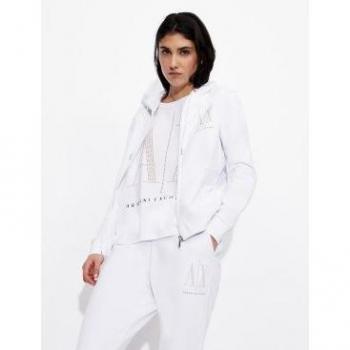 Capriata Zip Bianca da Donna Armani Exchange