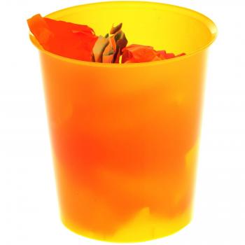 Pattumiera File 2000 16L Arancio Traslucido