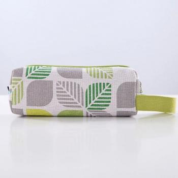 Cute Black Canvas Pencil Box