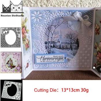 Christmas Reunion Frame Cutting Dies