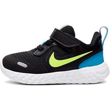 Unisex Kid's Black‑Blue Laser Venom Nike Sneaker (UK 1)