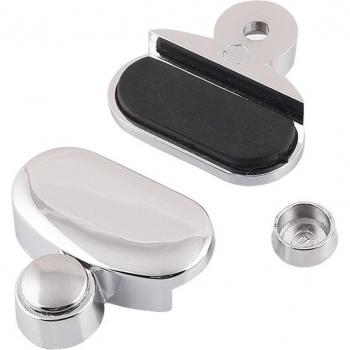4pcs Thickened Glass Clamp Bathroom Accessories