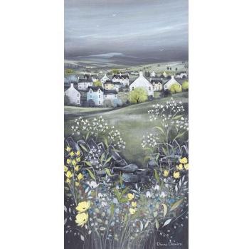 Poster Diane Demirci Chalkboard Hills II 60cm x 90cm