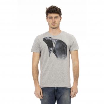 Trussardi Round Neck Short Sleeve T-Shirt
