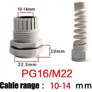 5PCS IP68 Cable Seal Connector M12 PG7/PG9/PG11