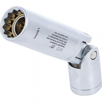 Bussola candelette esagonale 10 mm (3/8) 14 mm