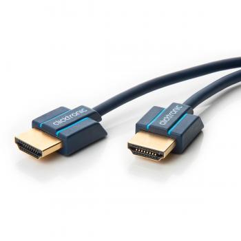 ClickTronic 70701 HDMI-Kabel 0,5 m HDMI Typ A (Standard) Blau (70701)