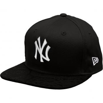 Men’s New Era Yankees Cap – Black Poly Core, M‑L