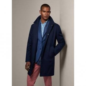 Mezza Stagione Blu Notte, Cappotto Hackett London