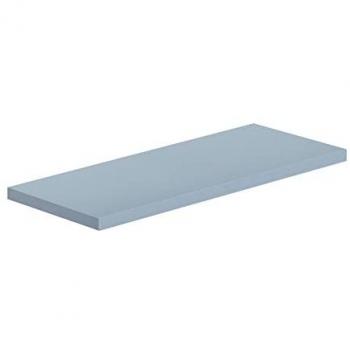 Mensola a Parete Smart Blu: Ripiano Moderno in MDF Wood, Dimensioni L 36 cm, H 1.8 cm, P 15.5 cm