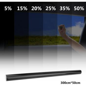 VODOOL, película oscurecedora para ventanas de coche, 3m x 50cm